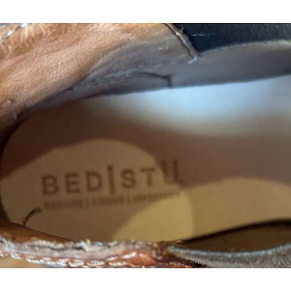 Bed Stu Heart & Soul Tan Dip Dye Rove Bootie NWB Size 6 1/2 - Picture 7 of 9